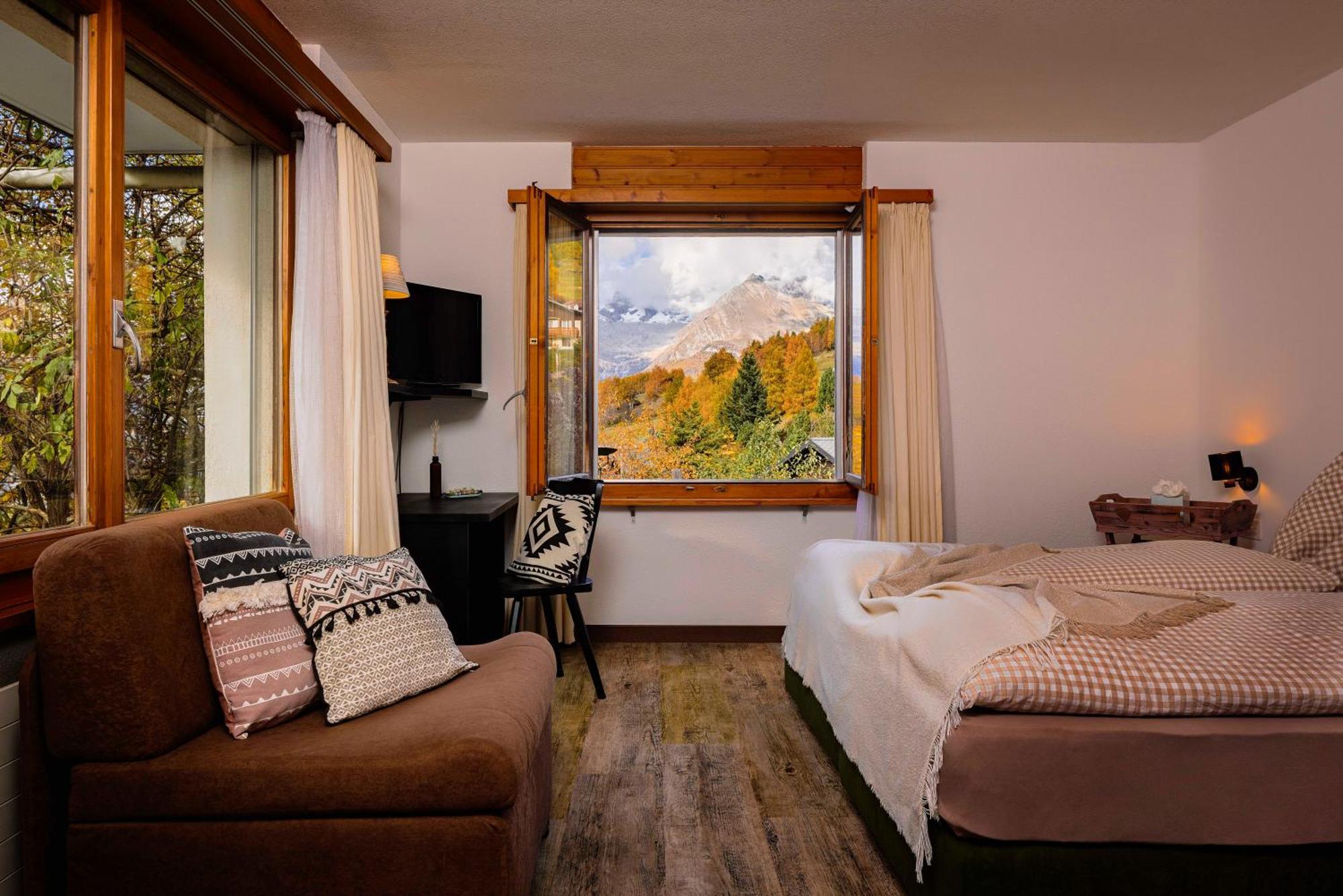 Hotel Restaurant Buerchnerhof Bürchen Dış mekan fotoğraf